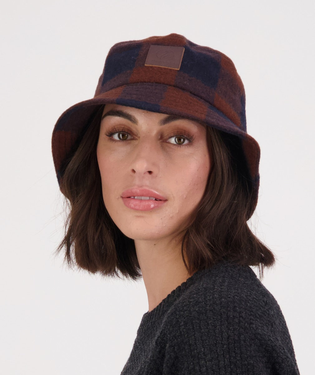 Kaimai Wool Bucket Hat | Ground Check - Swanndri - Beechworth Emporium