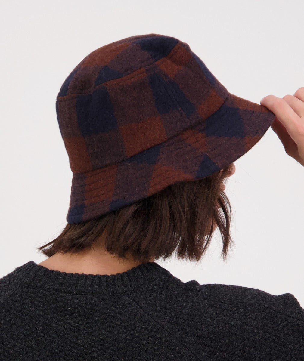 Kaimai Wool Bucket Hat | Ground Check - Swanndri - Beechworth Emporium