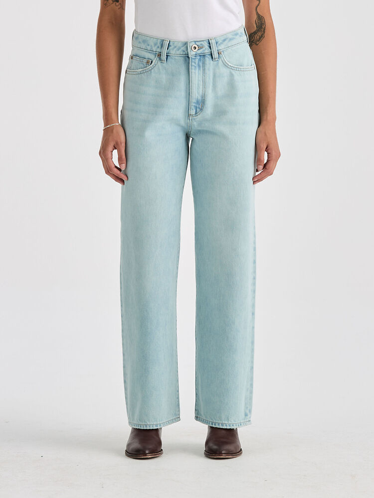 Originals LWM High Wide Leg | Soft Blue - - Beechworth Emporium