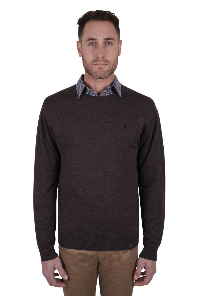 Lachlan Jumper | Chestnut Marle - Thomas Cook - Beechworth Emporium