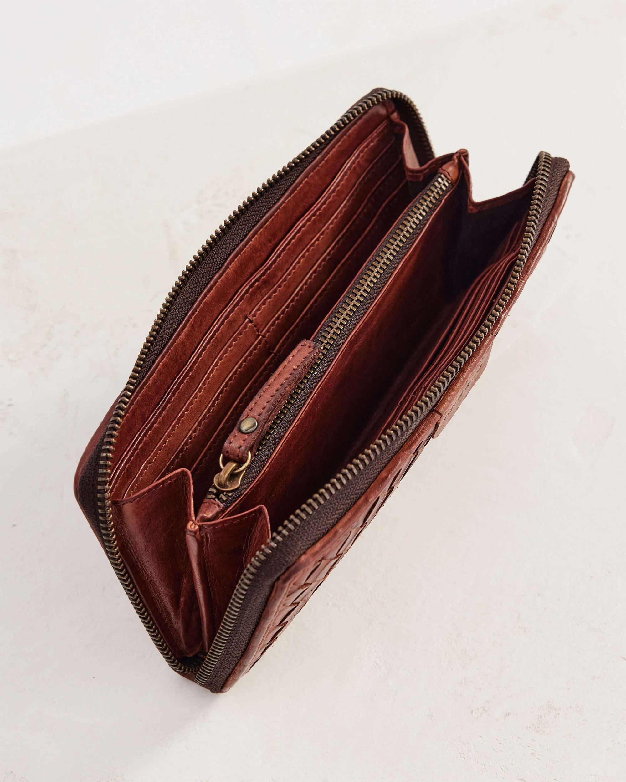 Large Basque Wallet | Amber