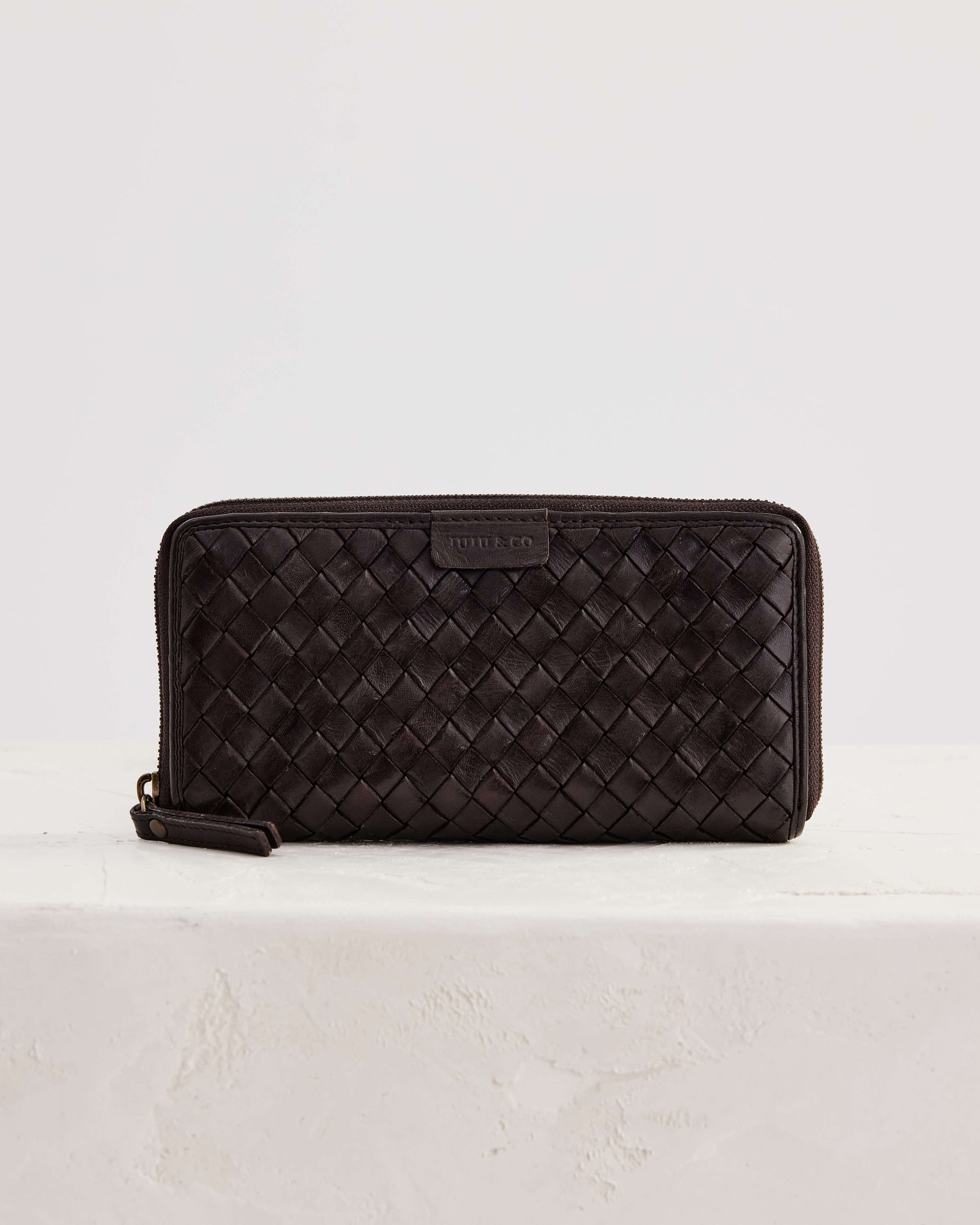 Large Basque Wallet | Chocolate