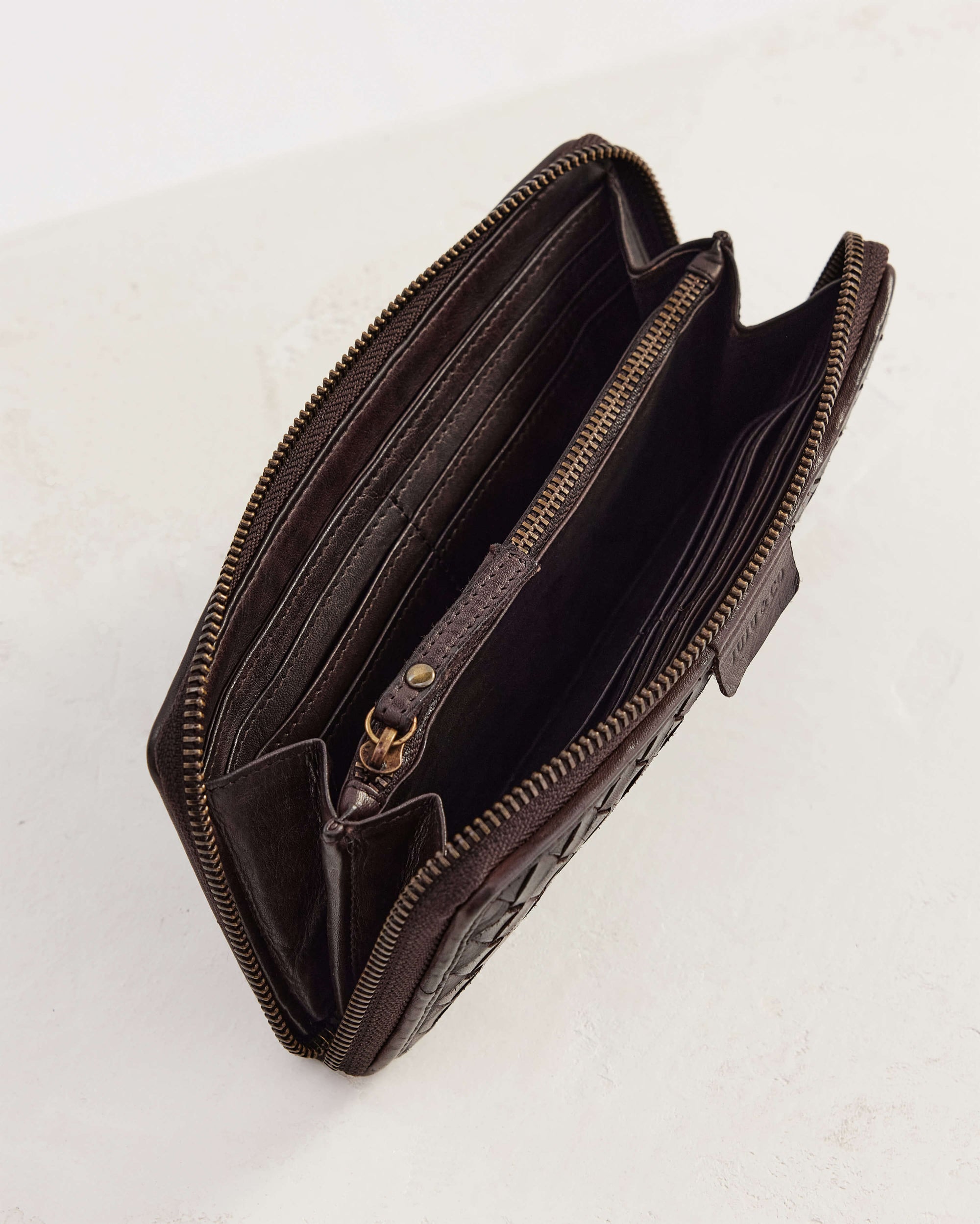Large Basque Wallet | Chocolate