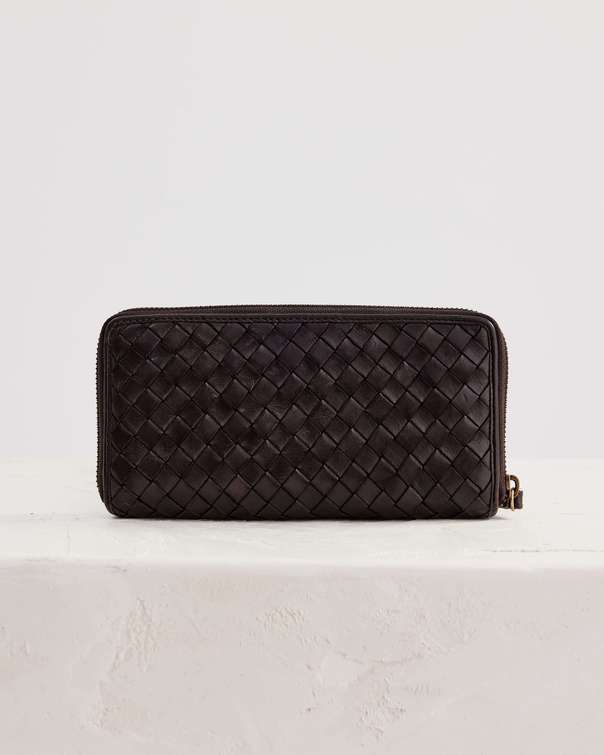 Large Basque Wallet | Chocolate