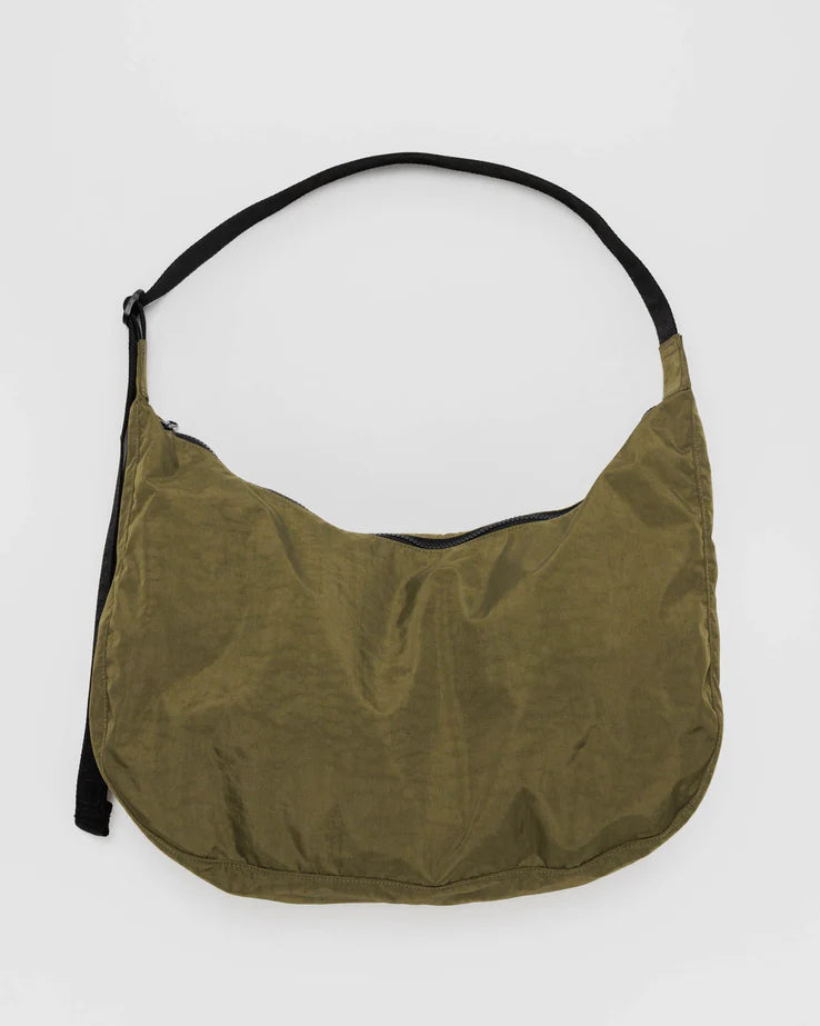 Large Nylon Crescent Bag | Seaweed - BAGGU - Beechworth Emporium