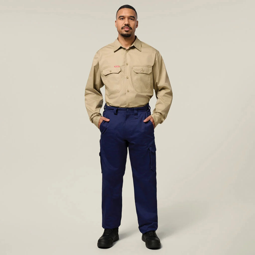 Long Sleeve Vented Shirt | Khaki - - Beechworth Emporium