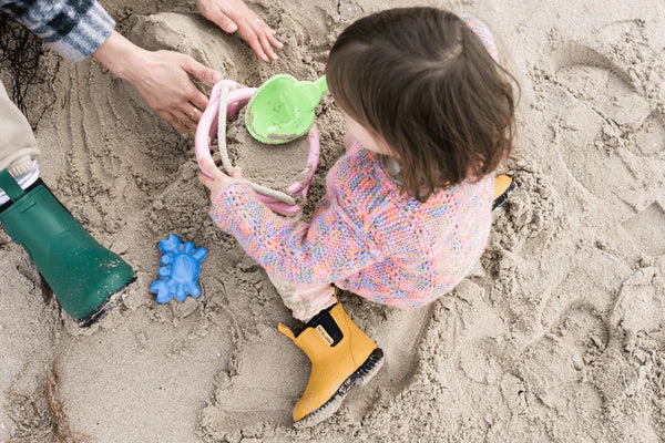 Bobbi Kids Gumboot | Mustard & Black - - Beechworth Emporium
