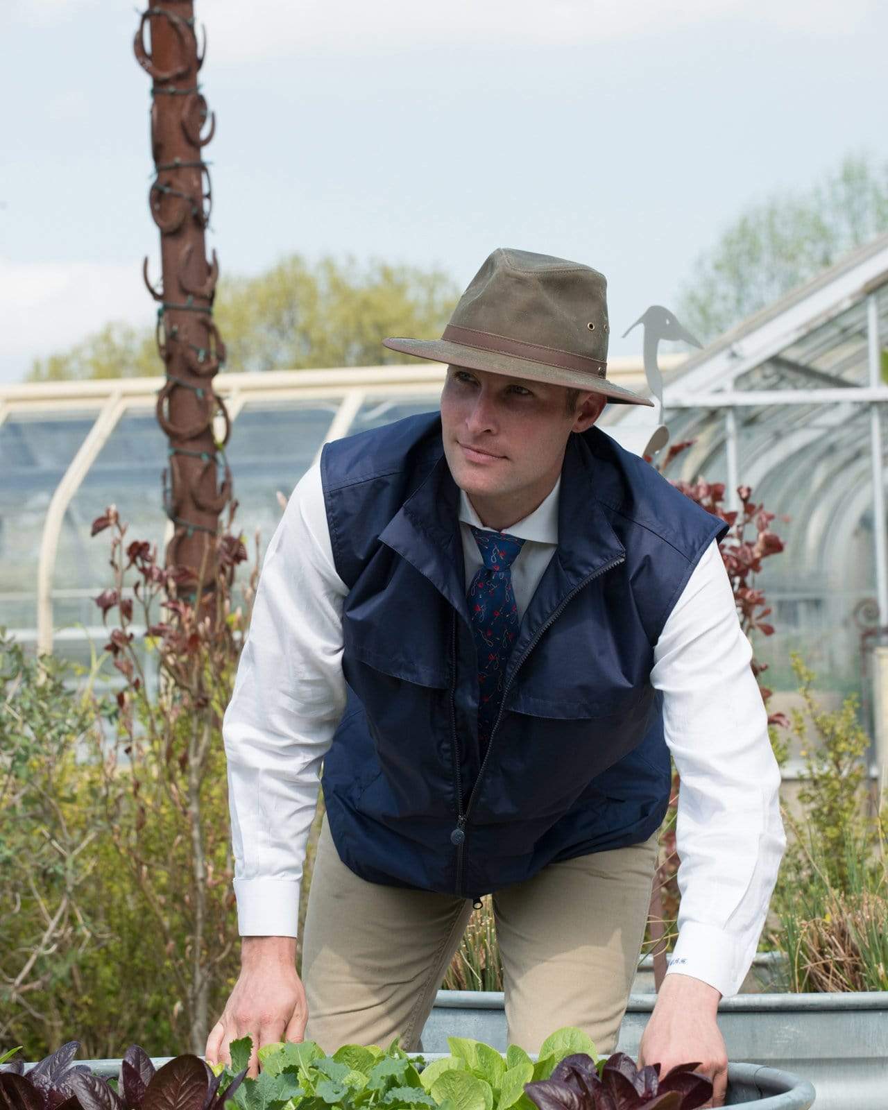 Madison River Oilskin Hat | Sage - - Beechworth Emporium