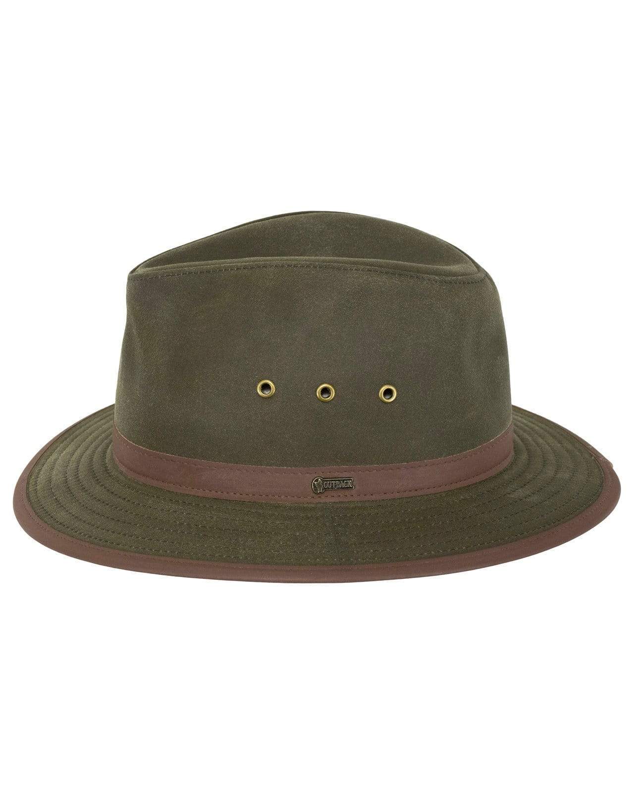 Madison River Oilskin Hat | Sage - - Beechworth Emporium