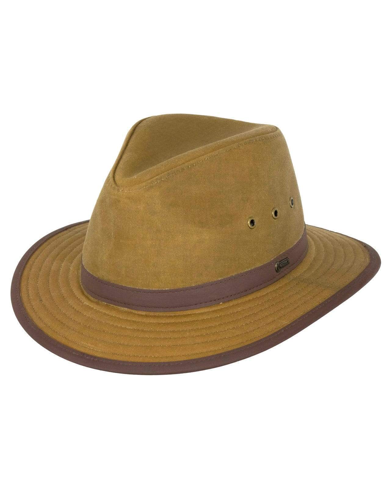 Madison River Oilskin Hat | Field Tan - - Beechworth Emporium