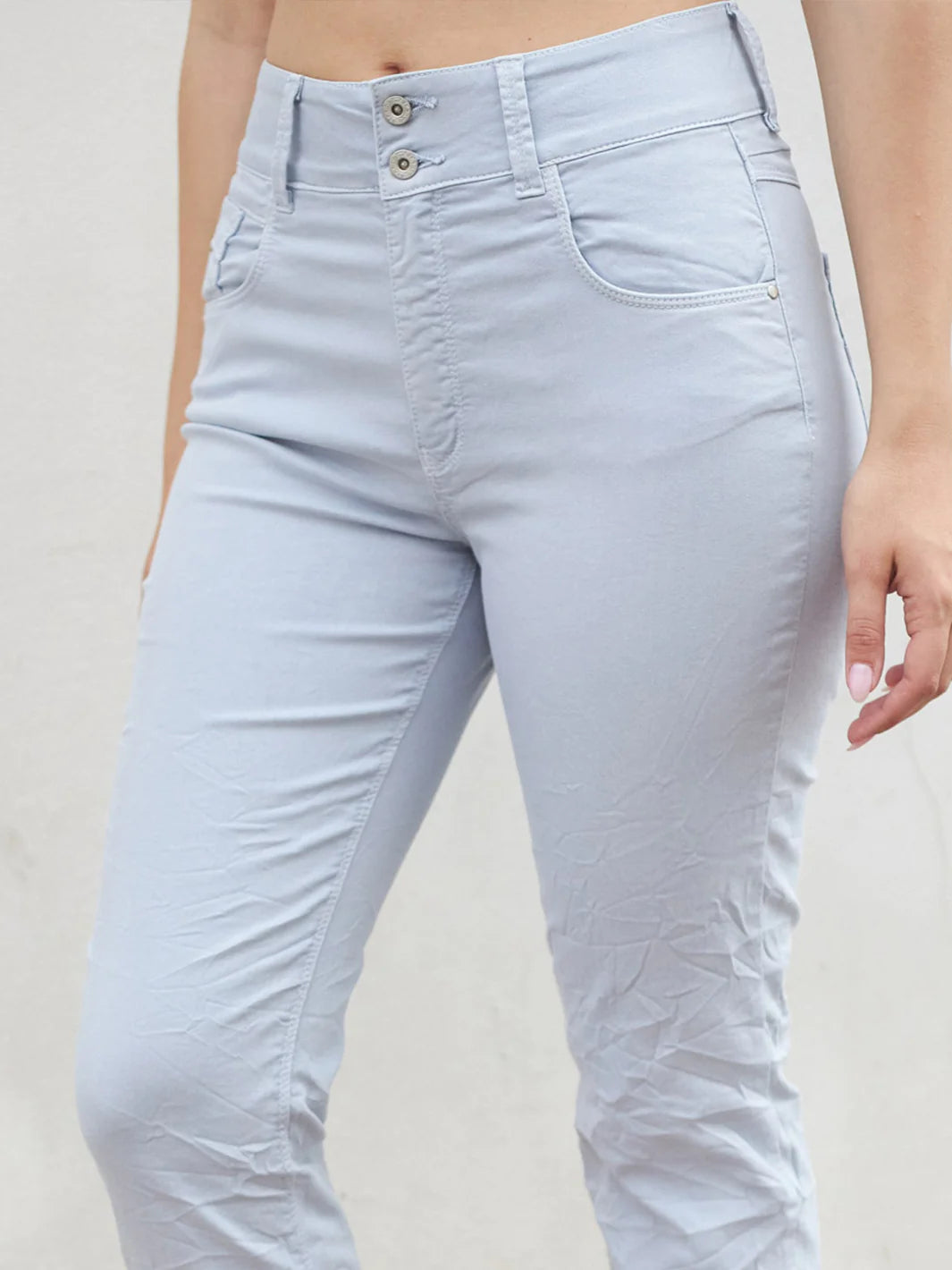Maxine Pant | Light Blue - Bianco Jeans - Beechworth Emporium