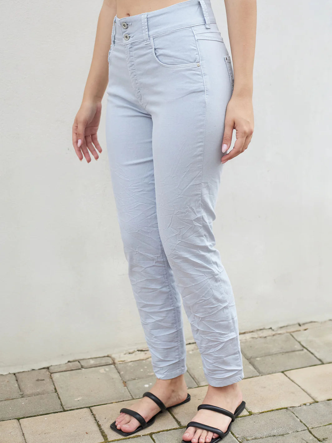 Maxine Pant | Light Blue - Bianco Jeans - Beechworth Emporium