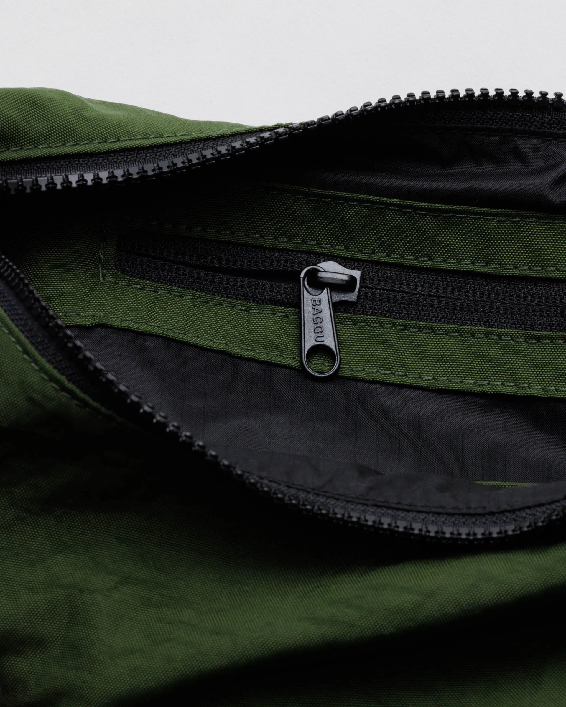 Medium Nylon Crescent Bag | Bay Laurel