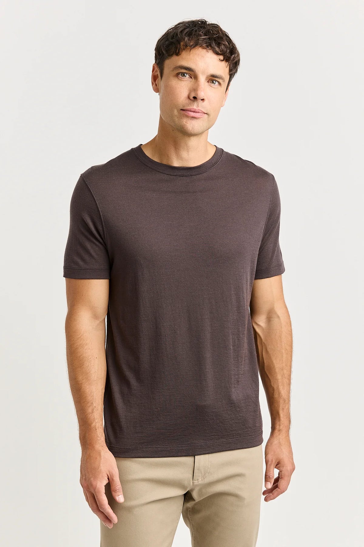 Merino Crew T-Shirt | Date