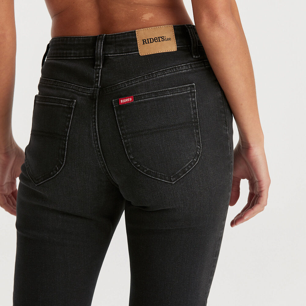 Mid Boyfriend Slim Jean | Jet Fade -  - Beechworth Emporium