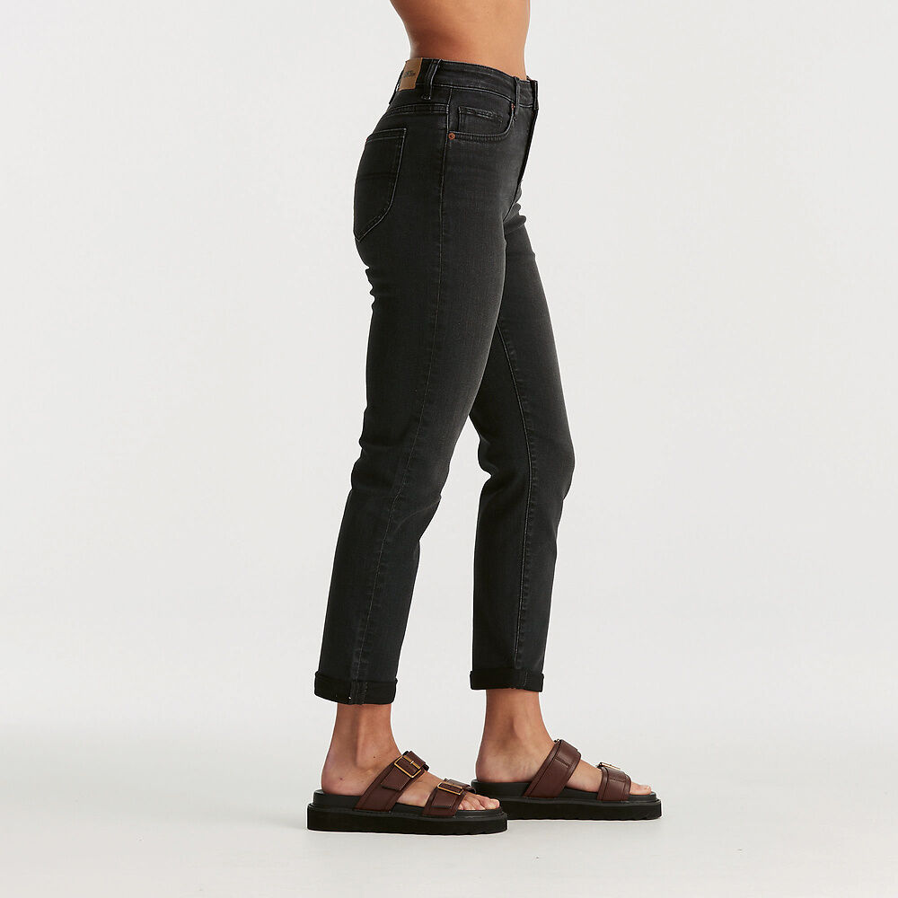 Mid Boyfriend Slim Jean | Jet Fade -  - Beechworth Emporium