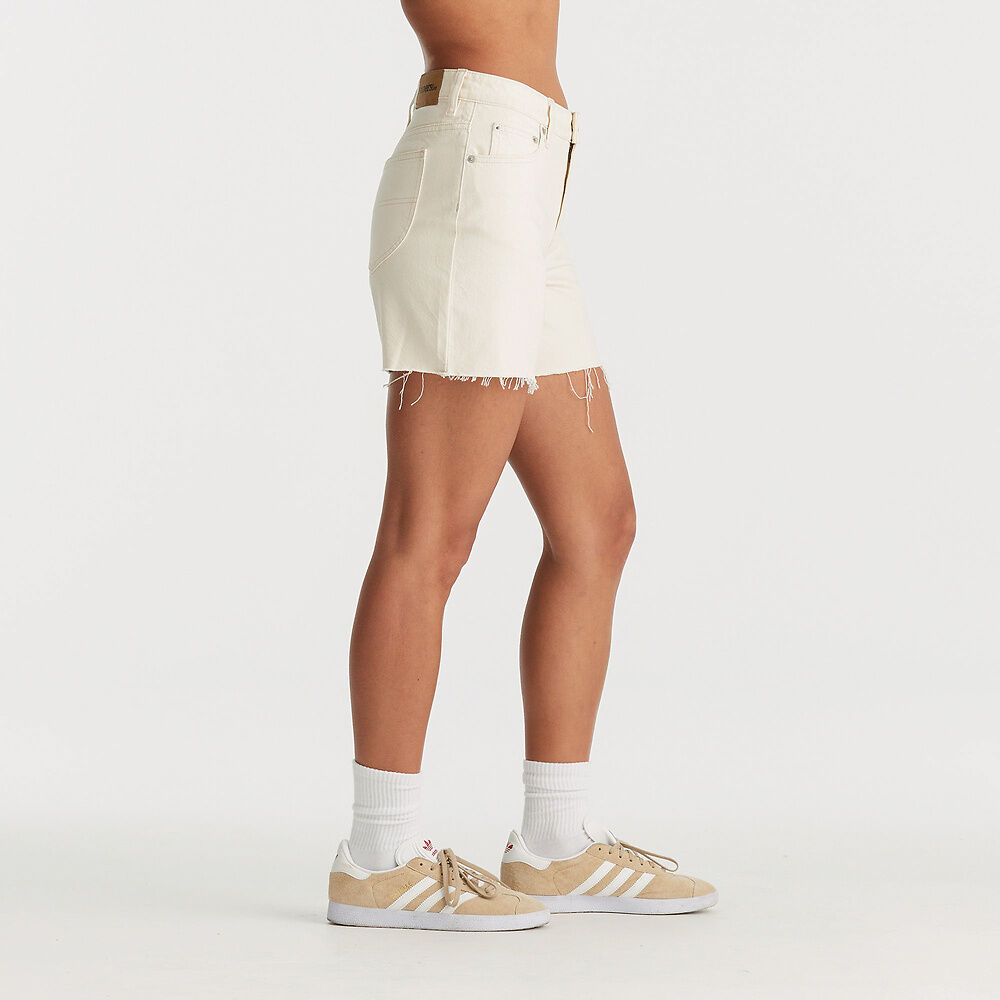 Mid Straight Short | Bright Ecru -  - Beechworth Emporium