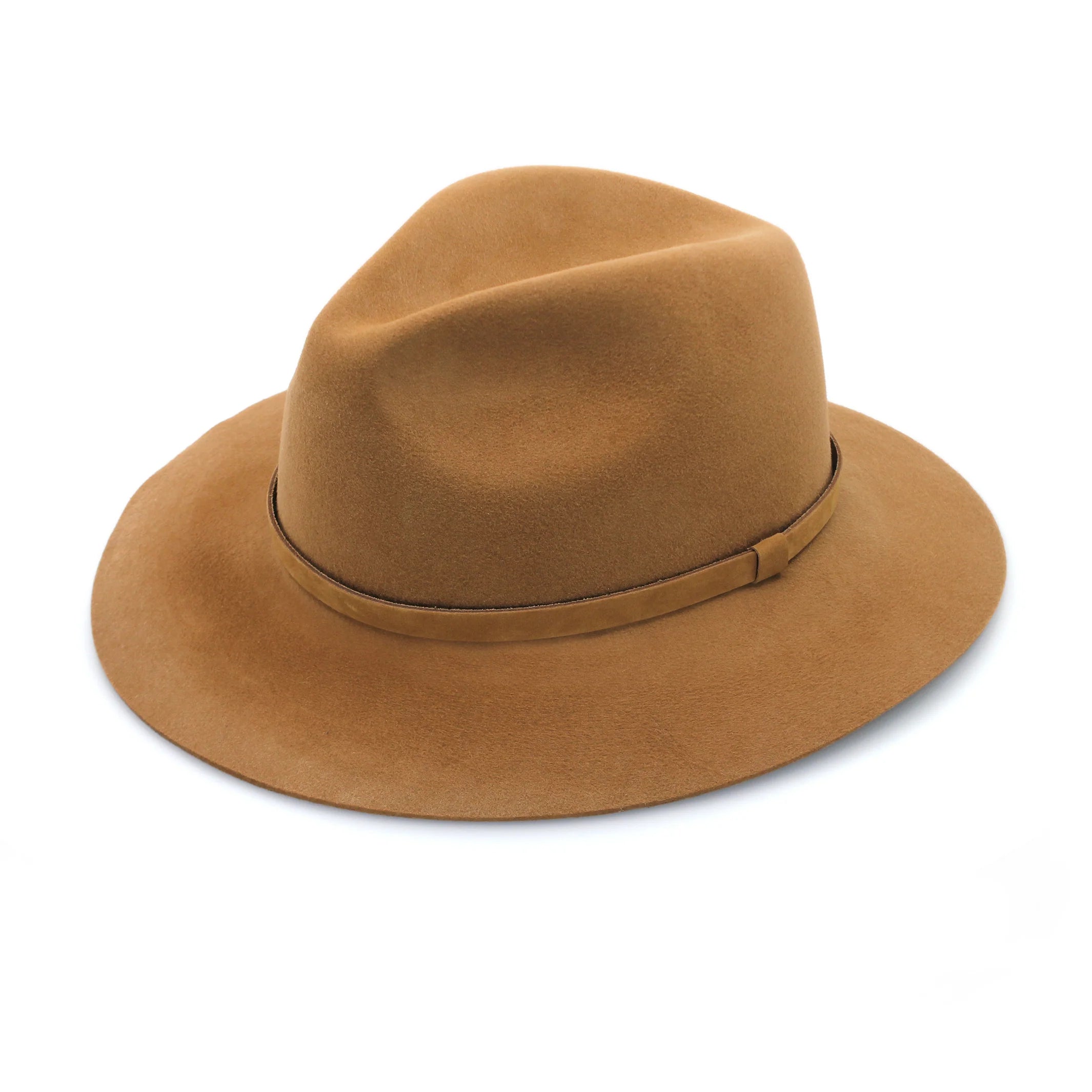 Murray Felt Fedora | Dark Camel - - Beechworth Emporium