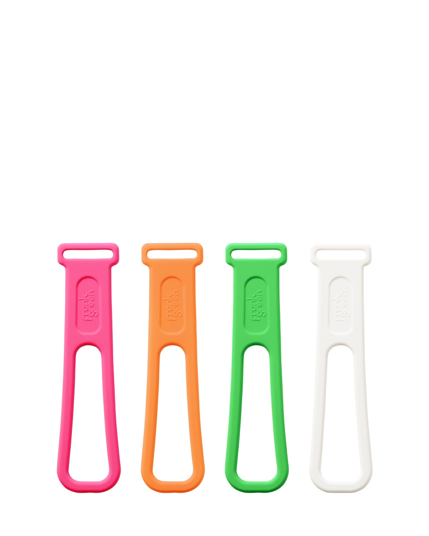 Reusable Strap Pack | Cloud/Neon Green/Neon Orange/Neon Pink