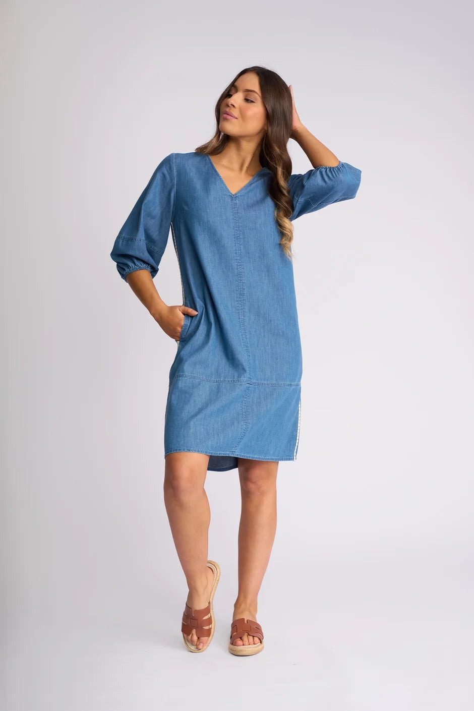 Nevada Dress | Surf Blue