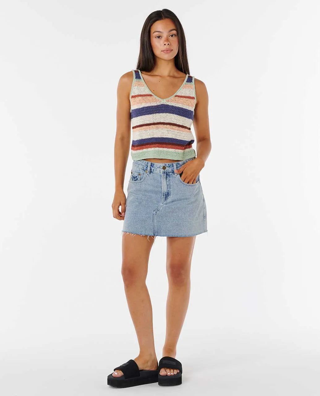 Oceanic Knit Top