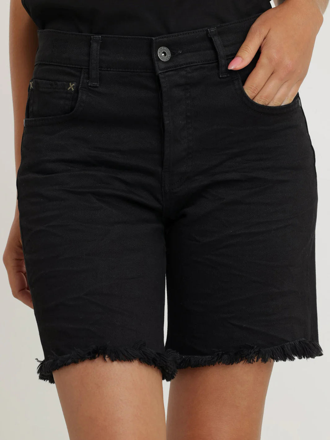 Parker Shorts | Vintage Black - Bianco Jeans - Beechworth Emporium