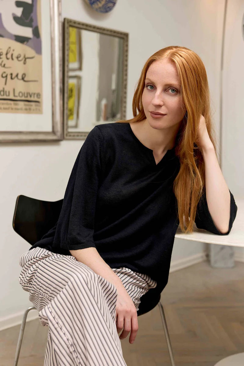 Pia Top | Black