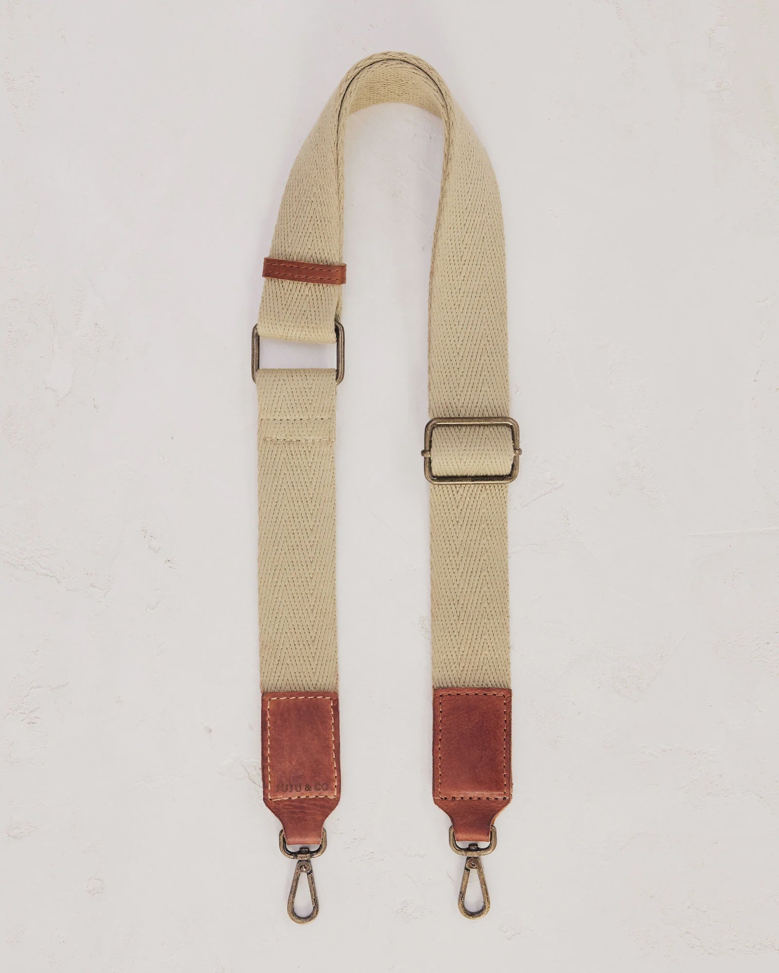 Plain Webbing Strap | Cognac