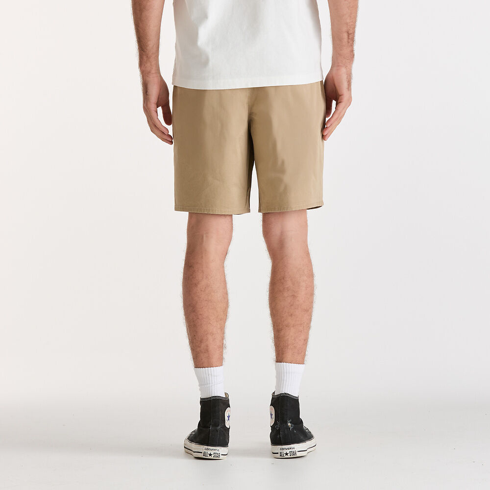 R4 Relaxed Chino Short | Light Camel - - Beechworth Emporium