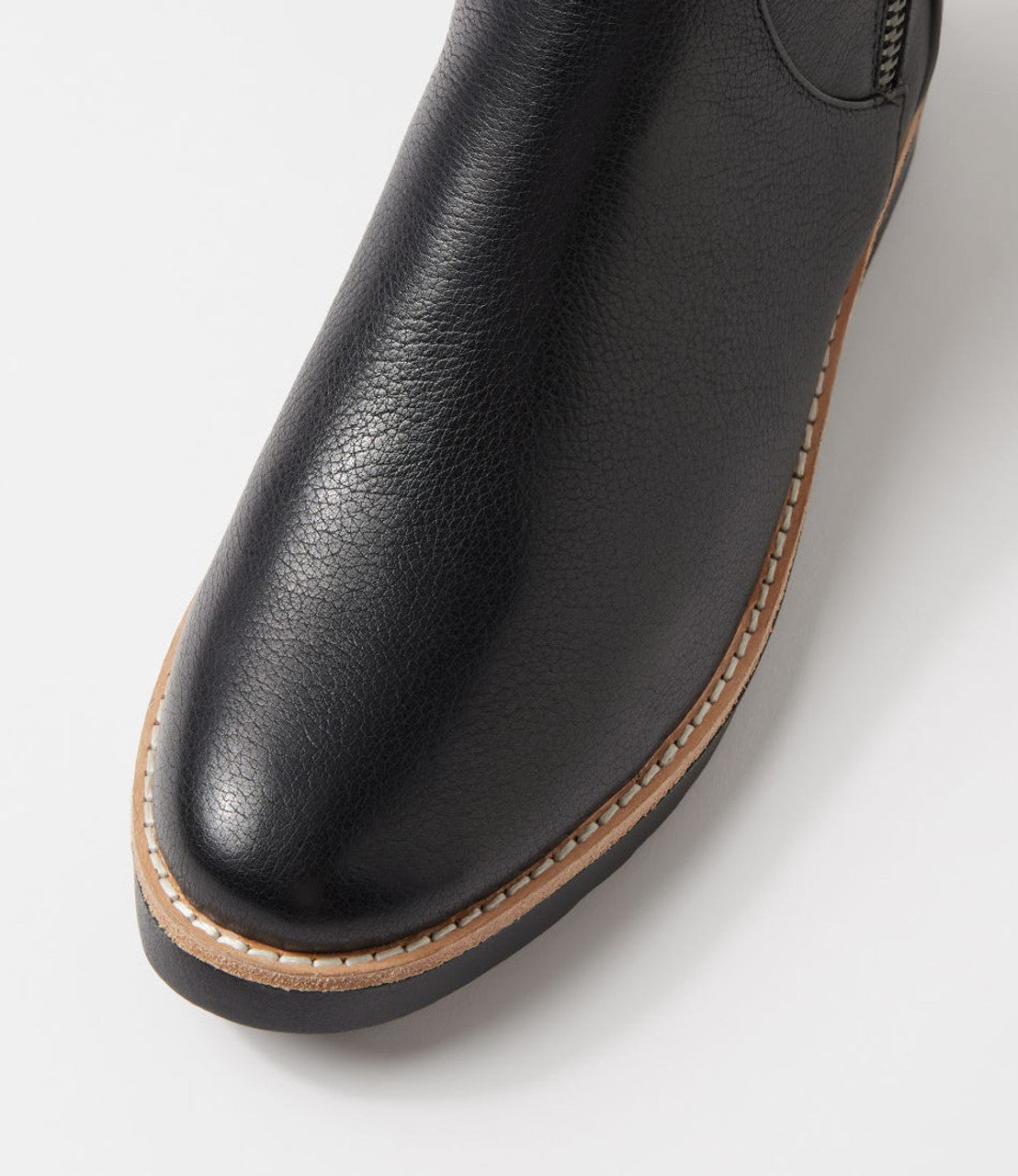 Rhemy Black Tan Leopard Leather Fur Ankle Boots - - Beechworth Emporium