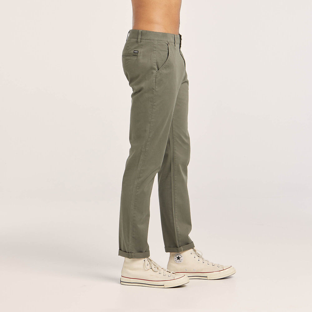 Z Stretch Slim Chino | Dark Olive - Riders by Lee - Beechworth Emporium