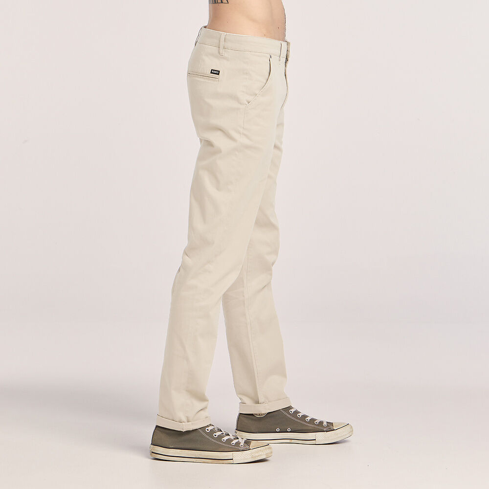 Z Stretch Slim Chino | Stone -  - Beechworth Emporium