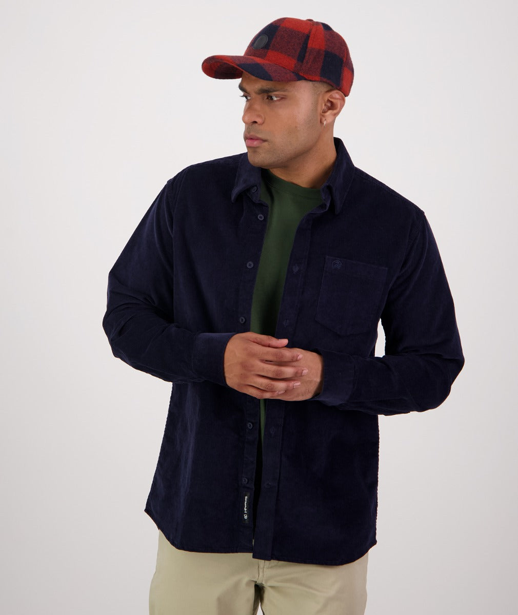 Ranfurly Corduroy Shirt | Navy - Swanndri - Beechworth Emporium