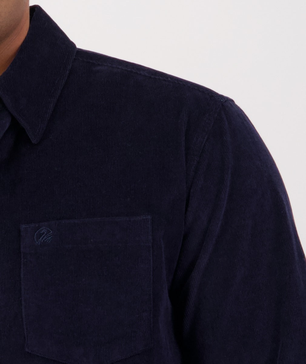 Ranfurly Corduroy Shirt | Navy - Swanndri - Beechworth Emporium