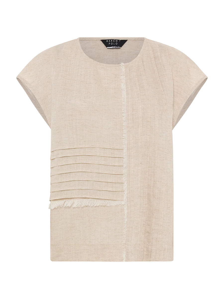 Raw Textured Shirt | Stone