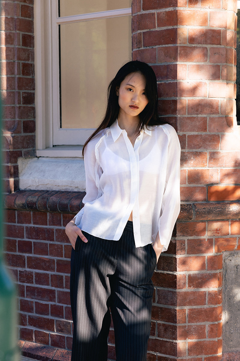 The Hepburn Pant | Ebony Stripe -  - Beechworth Emporium