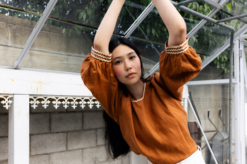 Ric Rac Top | Cinnamon