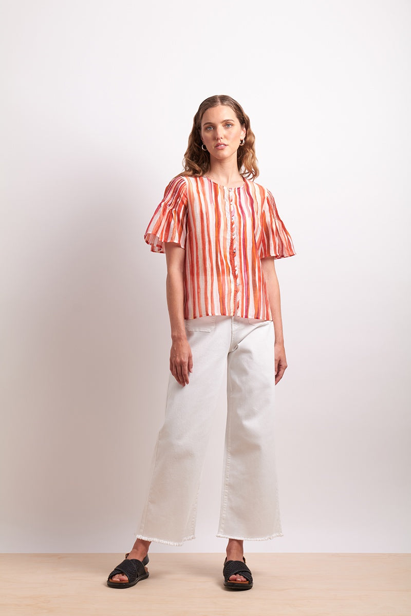 Draw The Line Blouse