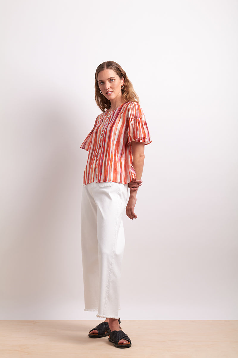 Draw The Line Blouse