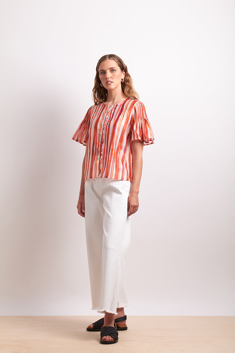 Draw The Line Blouse