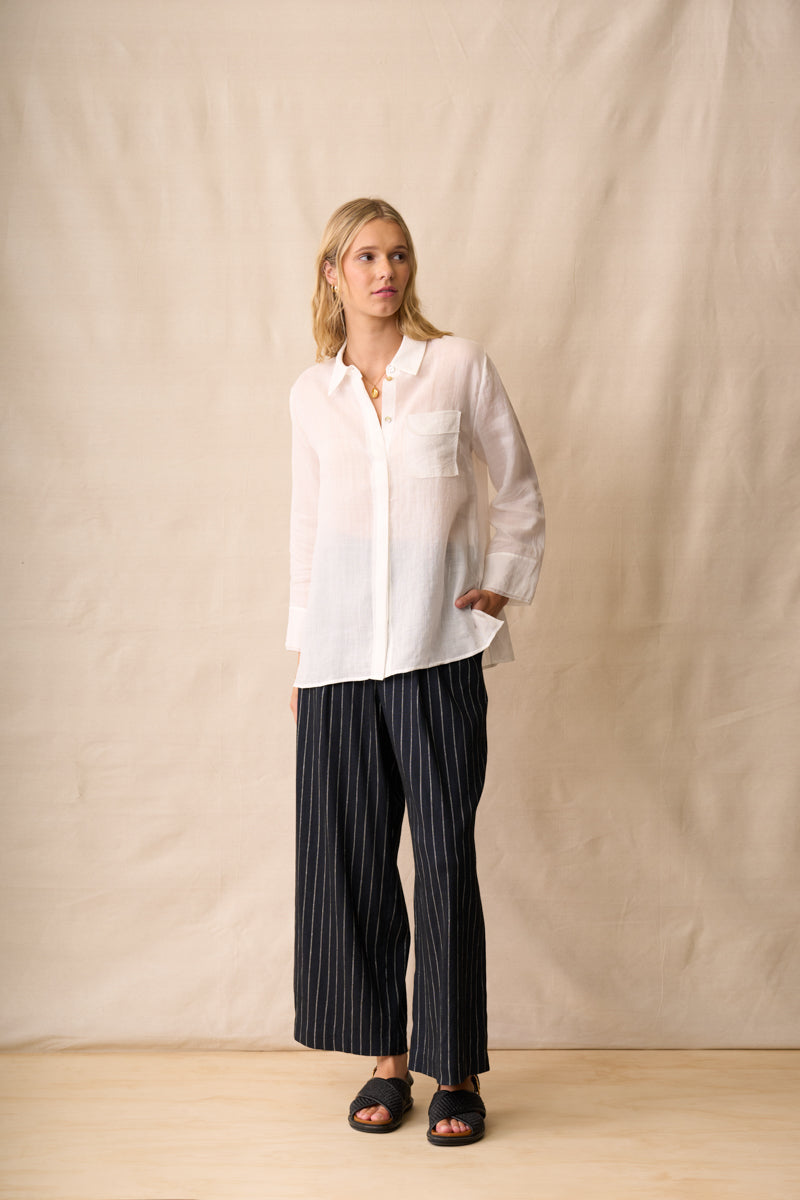 Drew Shirt | White
