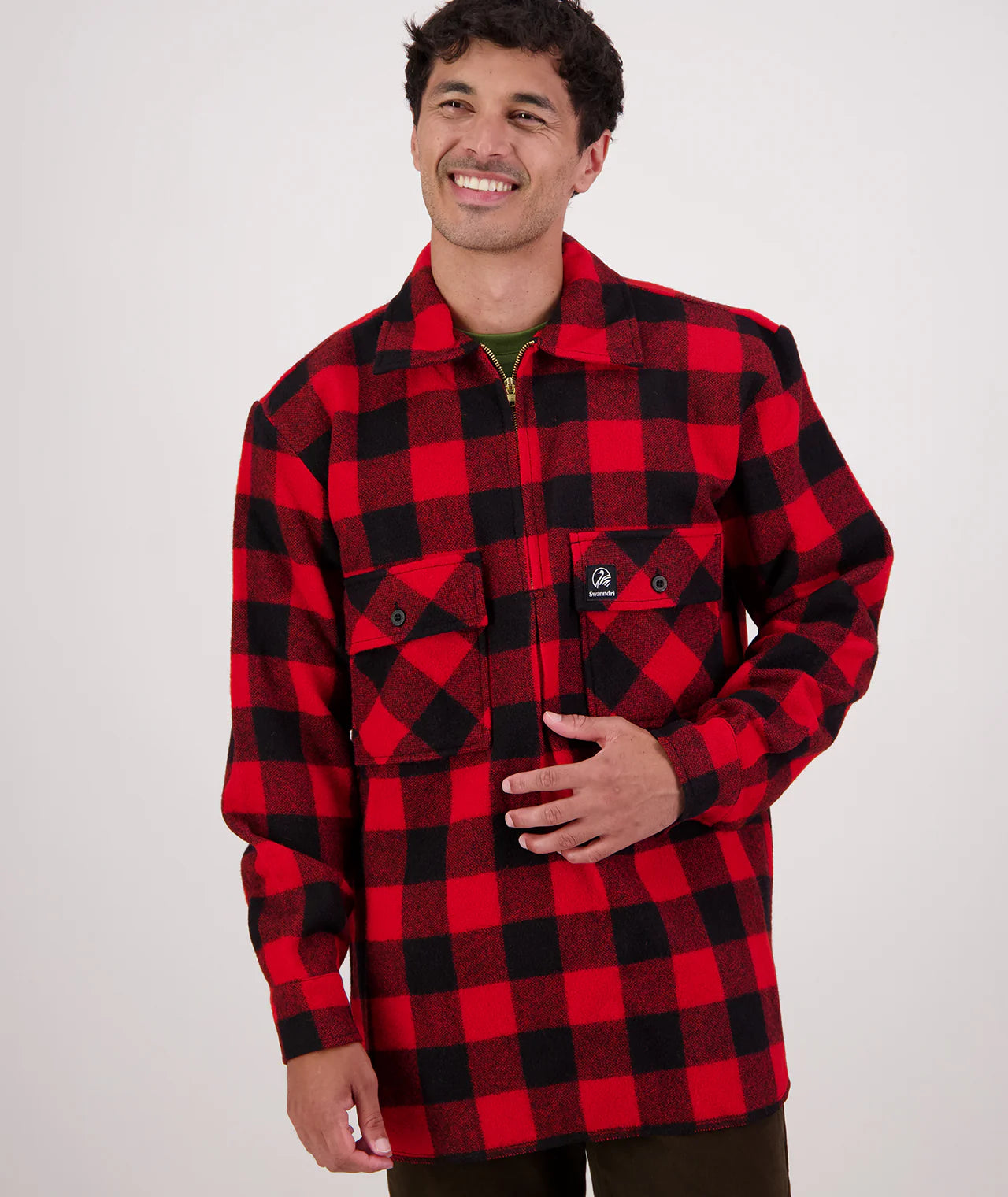 Ranger Bush Shirt | Red/Black Check