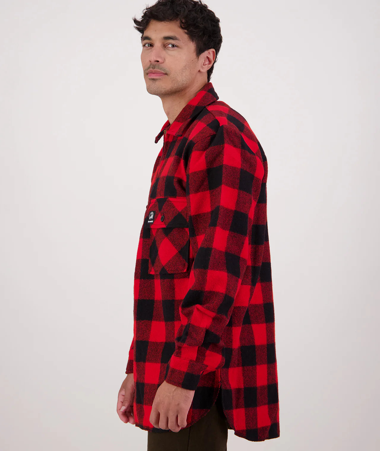 Ranger Bush Shirt | Red/Black Check