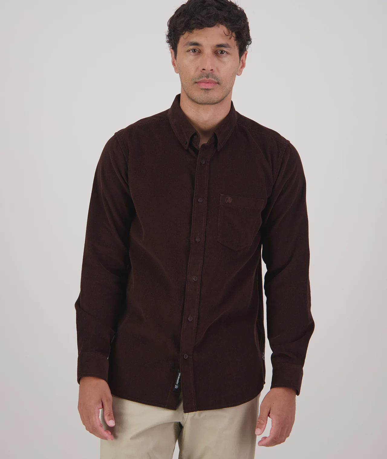 Ranfurly V2 LS Shirt | Espresso