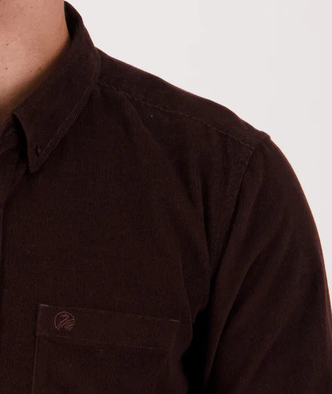 Ranfurly V2 LS Shirt | Espresso