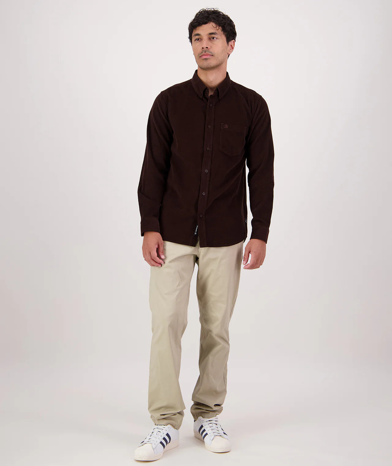 Ranfurly V2 LS Shirt | Espresso