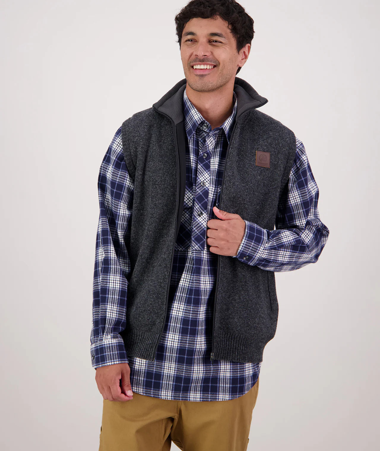 Rhino Stormshield Windproof Vest | Charcoal Marle