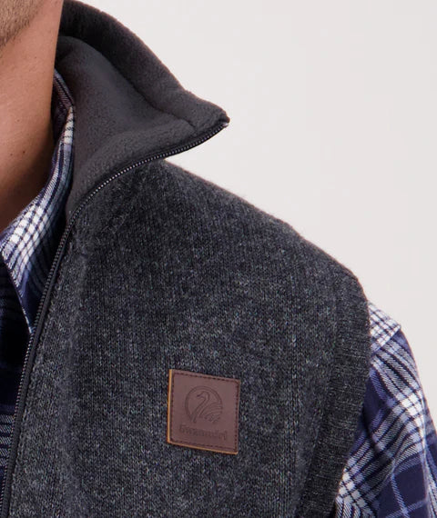Rhino Stormshield Windproof Vest | Charcoal Marle