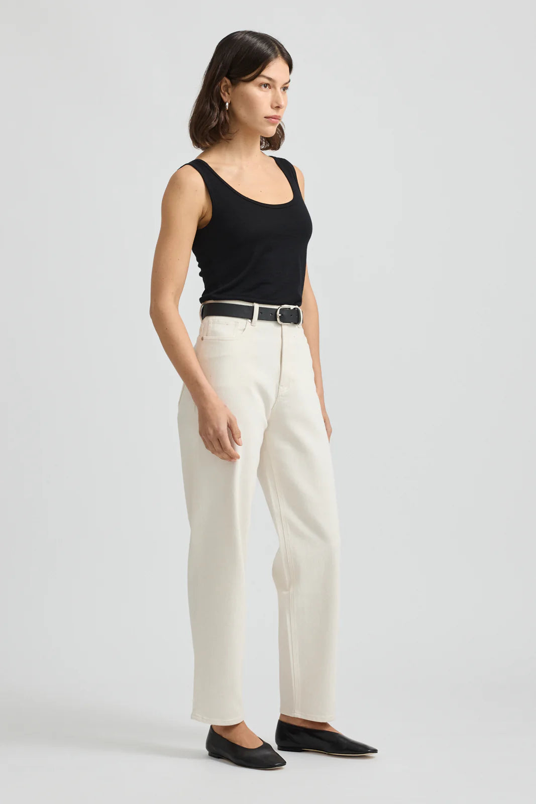 Scoop Merino Tank | Black -  - Beechworth Emporium