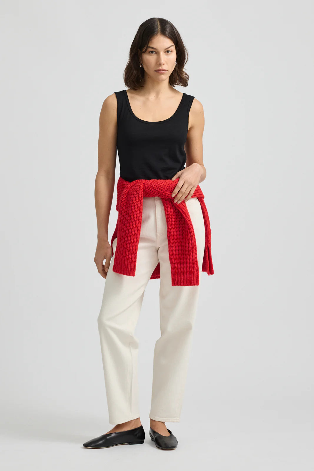 Scoop Merino Tank | Black -  - Beechworth Emporium